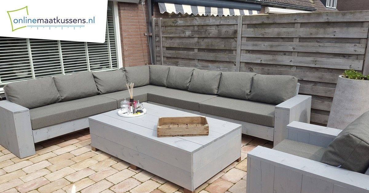 kussens op maat loungeset
