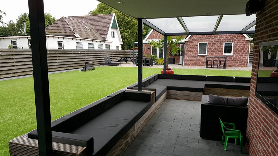 loungeset, kussens op maat , maatkussens